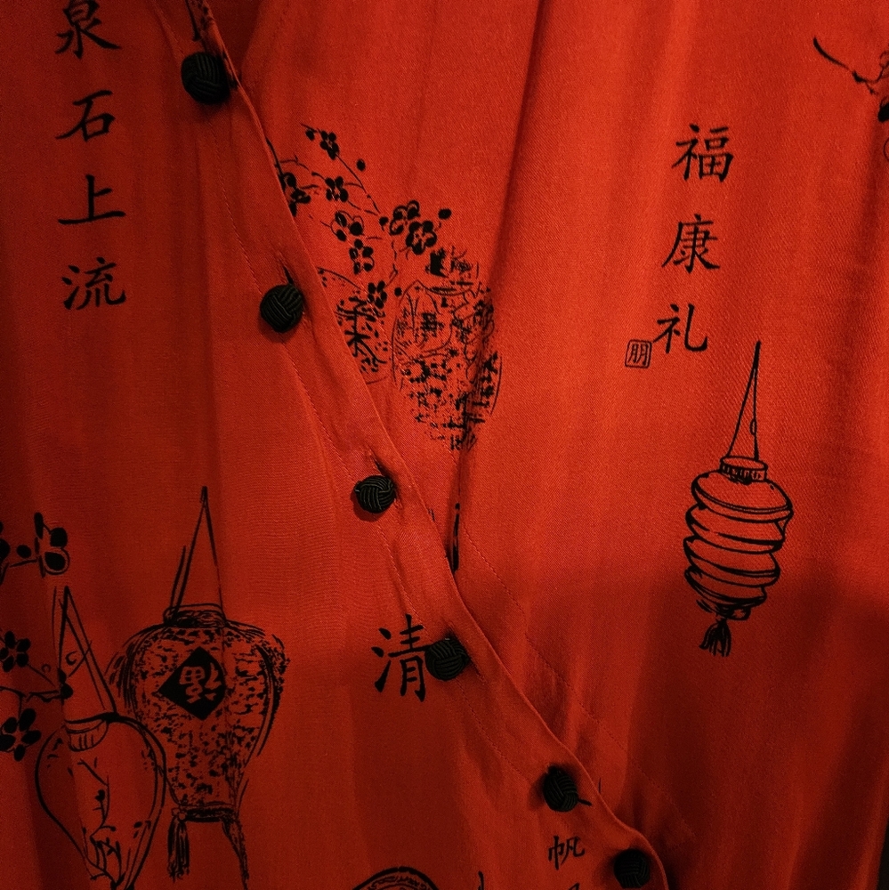 Soft Surroundings, Size Large, Red And Black - image 2